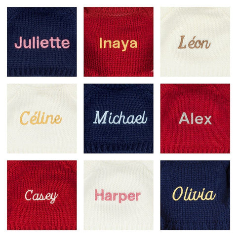 Bashful Luxe Bunny Pine with Personalized Cream Jumper