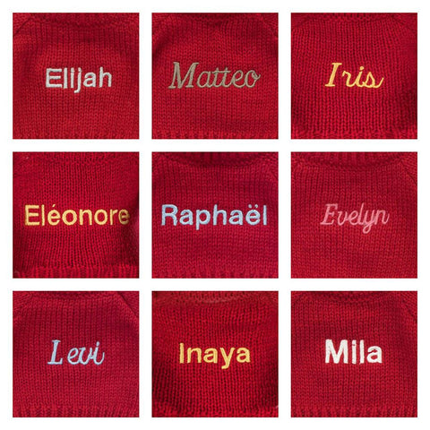 Bashful Luxe Bunny Luna with Personalized Red Jumper