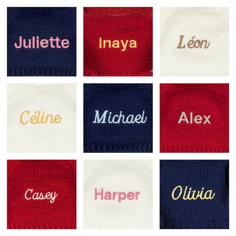 Blossom Cream Bunny 'Berry' with Personalized Red Jumper