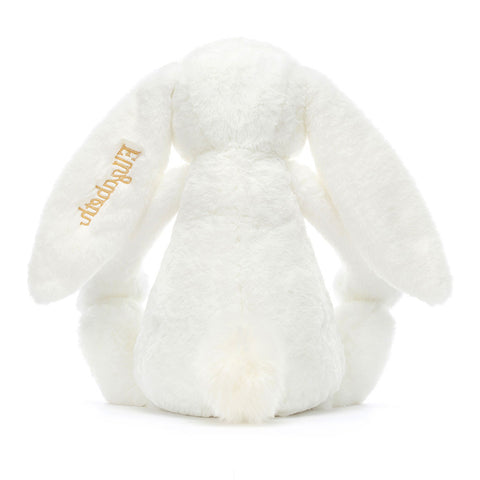 Personalized Bashful Luxe Bunny Luna Huge