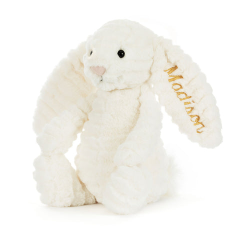 Personalized Bashful Luxe Bunny Nimbus