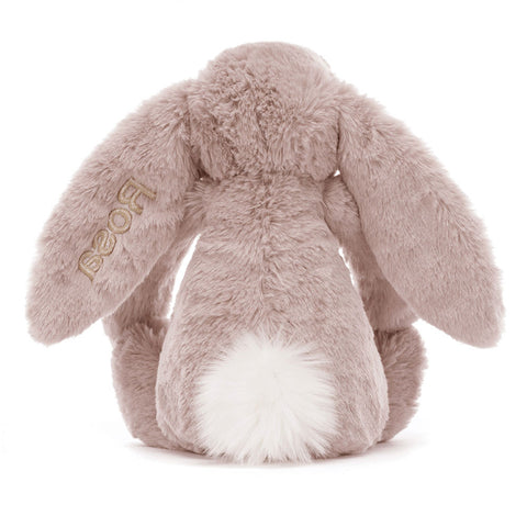 Personalized Bashful Luxe Bunny Rosa Medium