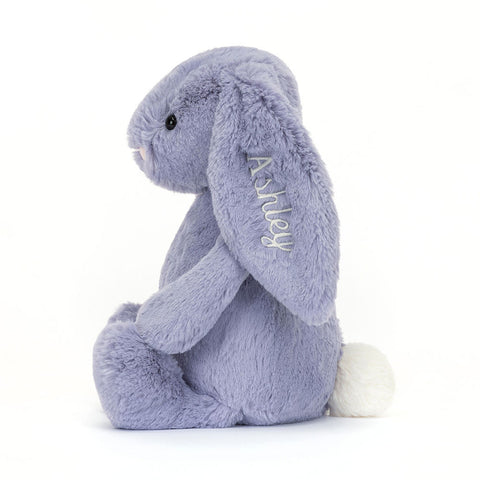 Personalized Bashful Viola Bunny Medium