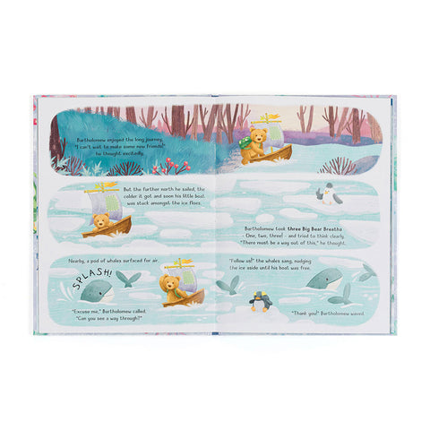 Bartholomew Bear and the Snow Giants Book and Bartholomew Bear Medium