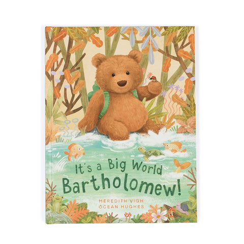 It's a Big World Bartholomew Book & Bartholomew Bear Medium