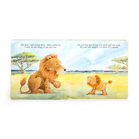 The Very Brave Lion Book & Fuddlewuddle Lion Medium
