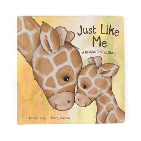 Just Like Me Book & Bashful Giraffe Medium