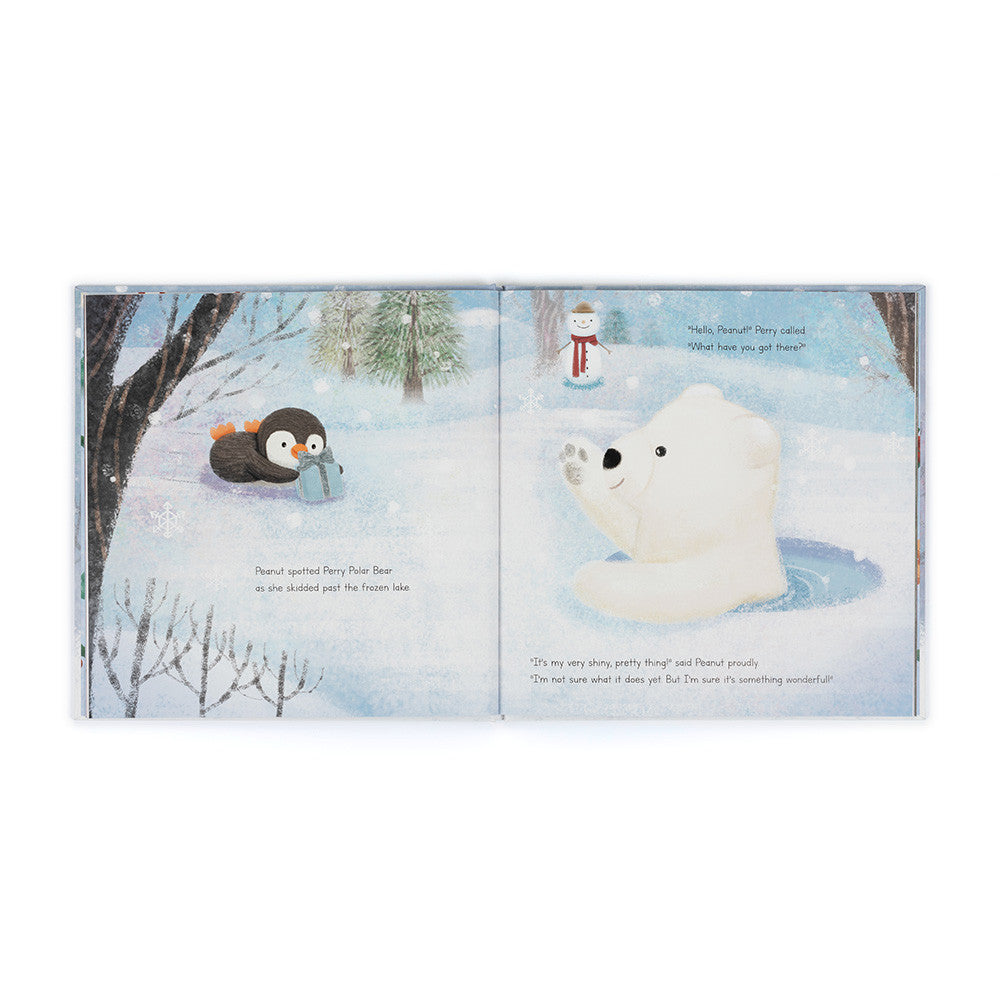 Peanut Penguin’s Perfect Present Book and Peanut Penguin Medium