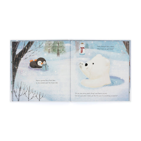 Peanut Penguin’s Perfect Present Book and Peanut Penguin Medium